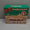 Gloween Christmas Train Sets for Under The Tree, Electric Train Toy with Steam, Light & Sound, Great for 3 4 5 6 7 8+ Year Old Kids, Toddler Boys Girls