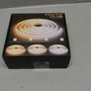 PAUTIX COB LED Strip Lights 2700K-6500K CCT Tunable White 24ft UL-Listed Dotless LED Lights Super Bright Dimmable 24V LED Tape Light with APP/RF Remote Control,Under Cabinets Bedroom Kitchen Lighting