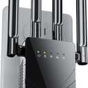 2026 WiFi Extender Signal Booster for Home, 15555 Sq.ft Long Range Internet Repeater-95% Faster,Strongest Wireless Router Amplifier w/Ethernet Port,Mesh Wi-Fi Repeater Support 99% Devices,1-Tap Setup