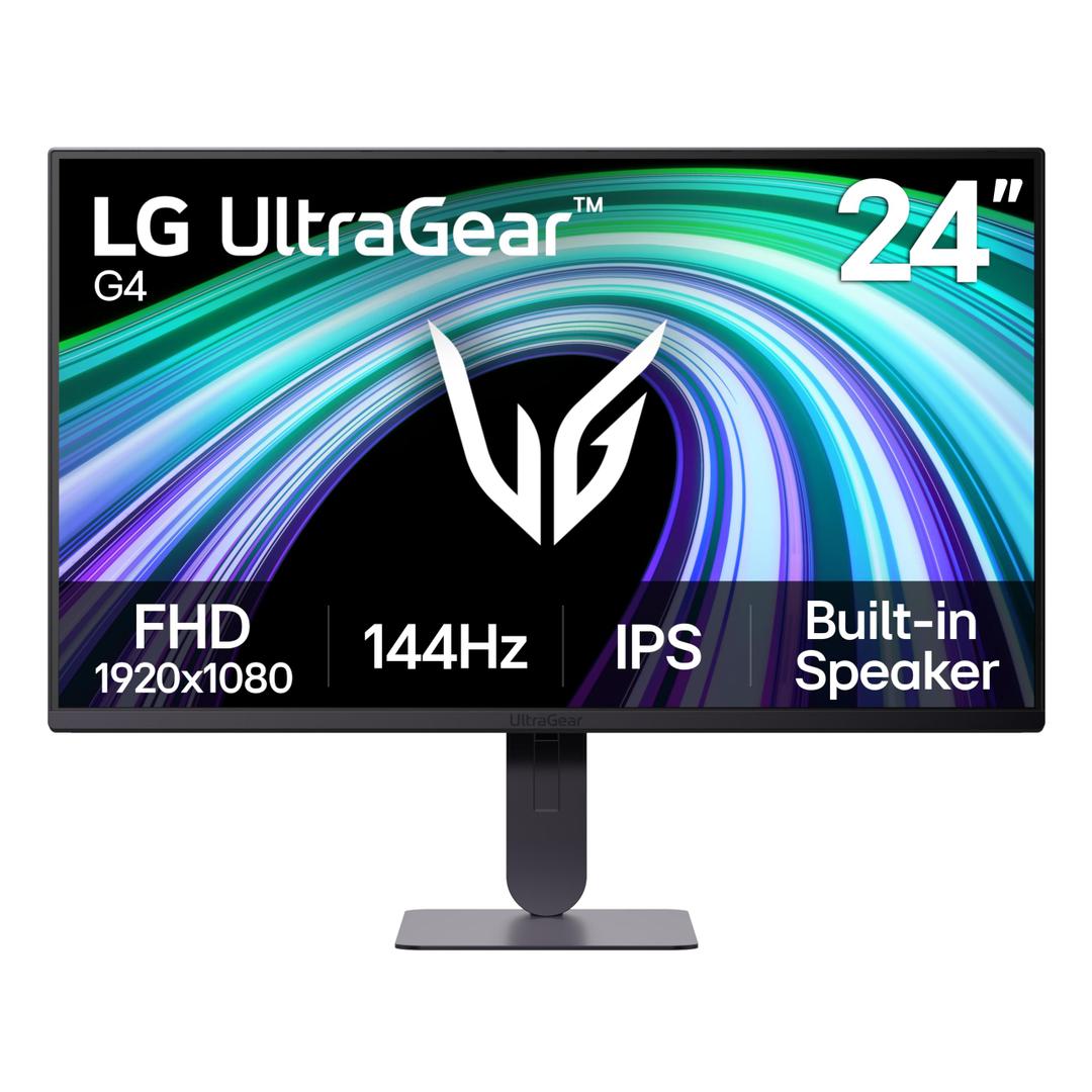 LG 24G414B-B 24-inch Ultragear IPS 1080p 144Hz 1ms G-Sync Gaming Monitor