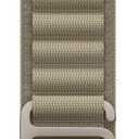 Apple Watch Band - Alpine Loop (49mm) - Olive with Rugged Titanium Finish - Small