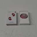 QCY Crossky C30S Open Ear Earbuds, Ultra-Comfort Clip On Ear Buds Wireless Bluetooth 6.0, LDAC Hi-Res Audio, Deep Bass, 40H Playtime, Fast Charging, IPX5 Waterproof Sports/Running Earphones (Red)