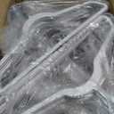 SMARTOR Plastic Hangers 50 Pack - Thin Clothes Hangers Heavy Duty | Durable | Lightweight | Space Saving | Slim | Flexible - Dorm Room Essentials for College Students - White