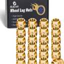 14mmx1.5 OEM Factory Wheel Lug Nuts Replacement for Sliverado Sierra 1500 Yukon Avalanche Suburban Express 1500/ K1500/ C1500 Escalade Traverse Yukon 14x1.5 Studs 6 Lug Wheel, Set of 24