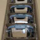 [10-Pack] Glass Meal Prep Containers with Lids, MCIRCO Food Storage Containers with Snap Locking Lids, Airtight Lunch Containers, Microwave, Oven, Freezer and Dishwasher (gray)