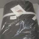 JMvicyroam 115L Extra Large Blanket Basket for Living Room - Woven Cotton Rope Laundry Hamper with Reinforced Handles - Storage Bin for Pillows, Comforters & Toys - Machine Washable,Black