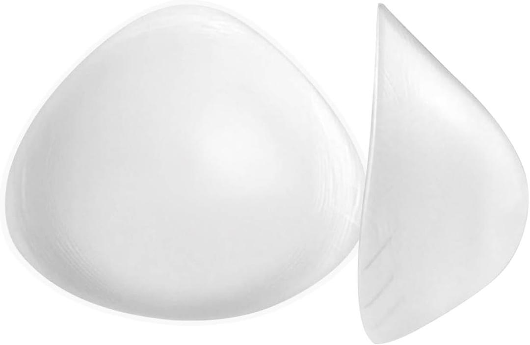 Pair of Silicone Breast Forms Swim Prosthesis Bra Inserts Pads Enhancers Mastectomy Swimsuit Hot Spring