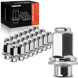 A-Premium 24pcs M12 x 1.5 Wheel Lug Nuts Compatible with Toyota Tacoma, 4Runner, Camry, RAV4, Avalon, Corolla, Celica, FJ Cruiser, Highlander, Matrix, Sequoia, Sienna, Solara, Tundra & Lexus ES300