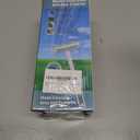 2 x Multifunctional Pet Hair Remover tool, 4 in 1-Reusable Washable Long Handle Dog&Cat Fur Hair Remover for Furniture,Carpet,Couch,Clothes,Bedding,Car,Window,Better than Lint Rollers, with 2 Scrapers