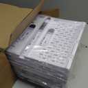 Stackable Plastic Storage Basket, 3 Pack Foldable Closet Organizers and Storage Bins with Wheels, Collapsible Drawer Shelf Storage Box Container for Office Bedroom Closet Wardrobe Kitchen Bathroom