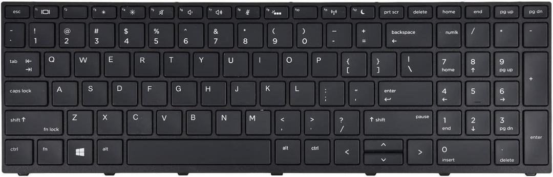 Replacement Keyboard for HP Probook 450 G5 455 G5 & Probook 470 G5 Laptop, Probook 470 G5 Keyboard with Backlit US Layout L01028-001 L01027-001 Replacement Keyboard for HP Probook 450 G5 455 G5 & Probook 470 G5 Laptop, Probook 470 G5 Keyboard with Backlit US Layout L01028-001 L01027-001