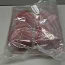 Hollyone 3.94" Large Red Velvet Christmas Balls Ornaments, 4PCS Flocked Balls Shatterproof Decorative Hanging Ornament Christmas Tree Decorations Set for Wedding Winter Holiday Party Wreath Home Decor