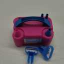 Balloon Pump Electric, Portable Automatic Dual Nozzle Inflator 110V 600W with Tying Tools for Birthday Gender Reveal Baby Shower Balloons Party Decorations (Rose Red)