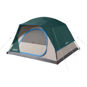 Coleman Skydome 4-Person Camping Tent - Evergreen