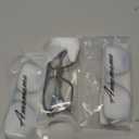 AMOMOMA 3 Pack Trendy Aviator Reading Glasses for Women Men Stylish Square Blue Light Blocking Readers AM6164 (Shiny Black+Blue+Brown Tortoise)