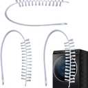 3Pcs Washing Machine Cleaning Brush, Washing Machine Brush Washing Machine Cleaner Front Load Washer Cleaner Brush Load Washer Cleaner Drum Washing Machine Cleaning Tools (2 Sets)