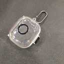 [Upgrade Secure Lock] for Beats Powerbeats Pro 2 2025 Case Cover with Cleaner Kit, AGENTNANO Clear TPU Shockproof Protective Cover with Beats Powerbeats Pro 2 Charging Case with Carabiner-Clear