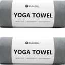 Eunzel Hot Yoga Towel Non-Slip Yoga Mat Towel Ultra-Absorbent Microfiber Towel for Hot Yoga, PilatesBikram and Workout 26.5"x 72"