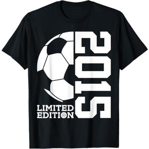 10th BIRTHDAY SOCCER LIMITED EDITION 2015 T-Shirt  Medium