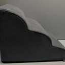Aodisman 3-Step Dog Ramp and Stairs for Sofa and Chair - Non-Slip Sturdy Pet Steps for Small Dogs and Cats,15.7" H,Grey