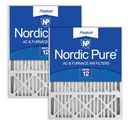 Nordic Pure 16x25x5 (15_3/4 x 24_3/4 x 4_3/8) Honeywell/Lennox Replacement MERV 12 Air Filters 2 Pack