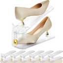 6 Pack Shoe Slots Organizer for Closet, Adjustable Shoe Stackers for a Pair of Shoes Shoe Rack Storage Shoe Space Saver 50% Shoe Shelf Display Holder for Closet