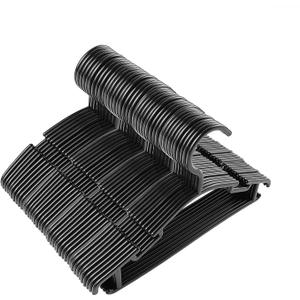 GoodtoU 80pcs White Baby Clothes Hangers for Closet - 10.24" Bulk Small Kids Plastic Hangers for Mom Baby Childrens Infant Child Organzization (80Pack)