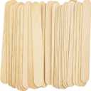 Pandaspa 200 Pieces Jumbo Craft Sticks, Premium Natural Wood for Building, Mixing, and Creating Craft Projects, Size 6 x 3/4
