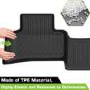 Floor Mats for Mercedes Benz GLC 300 / GLC 43 AMG/GLC 63 AMG 2023-2026 | (Not for Coupe or PHEV (350e)), Heavy Duty TPE Waterproof Non-Slip All Weather Protection, Floor Mats & Cargo Liner