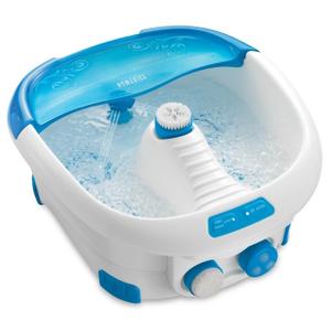 HoMedics Shower Bliss Foot Spa, Shower Massage Water Jets, Pedicure Center with 3 Attachments, Toe-Touch Control, FB-625H
