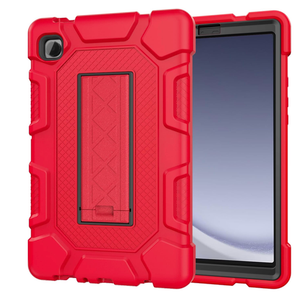 Azzsy Case for Samsung Galaxy Tab A11/ A9 8.7 Inch 2026/2024, Heavy Duty Shockproof Rugged High Impact Protective Case, Red