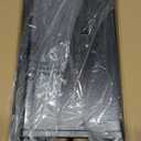 Spacrea clamp on Desk Shelf, 2 Tier Office Desk Shelves Organizer, Wood Desktop Supplies Storage Rack, Desk Organizers and Accessories (Black)