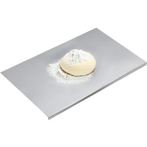 304 Stainless Steel Cutting Board – Stainless Steel Kitchen Chopping Boards Non-Slip, Dishwasher Safe – Ideal for Meat, Vegetables, Fruits, Bread & Baking – Commercial & Home Use (27.5 * 15.7in)
