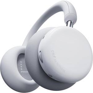 CMF BY Nothing Headphone Pro Active Noise Canceling Wireless Headphones Bluetooth 5.4 Over The Ear Headset, 50H ANC Playtime, Bass&Treble Slider, Custom EQ&Spatial Audio, Hi-Res LDAC, Light Grey