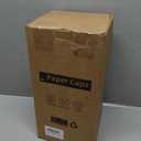 100 Pack 12 oz Disposable Coffee Cups with Lids and Sleeves,White