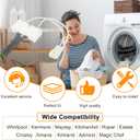 2026 NEW Dryer Repair Kit Compatible with Whirlpool Maytag Kenmore Gas Dryers Includes 279311 Igniter 279834 Gas Valve Coil 338906 Gas Dryer Flame Sensor