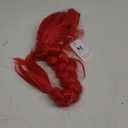 Long Red Braids Wig for Women 31inches Cowgirl Cosplay Wig Straight Middle Part No Bangs for Halloween Costume Party
