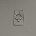 TORRAS Ultra Magnetic Ostand for iPhone 15 Pro Case [Fit for MagSafe] [Sturdy Stand & Ring Holder] Mil-Grade Shockproof Anti-Yellow Anti-Scratch Slim Protective Kickstand Case, Crystal Clear 6.1 inch