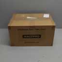 Toys Storage Organizer Box for Lego, Toy Box with Building Plate Lid and Removable Tray, Building Block Storage, Stackable Plastic Organizer Bins (Red+Blue-2Packs)