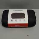 Switch Carrying Case Compatible with Nintendo & OLED, Portable Switch Travel Carry Case Fit for Joy-Con and Adapter, Hard Shell Protective OLED Pouch Bag with 20 Games, Black