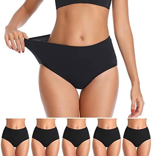 ASIMOON Womens Cotton Underwear Breathable Stretch Postpartum Panties Full Coverage Ladies Briefs Multipack 2XL ASIMOON Womens Cotton Underwear Breathable Stretch Postpartum Panties Full Coverage Ladies Briefs Multipack 2XL