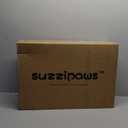 Enclosed Stainless Steel Cat Litter Box with Lid Extra Large Litter Box for Big Cats XL Metal Litter Pan Tray with High Wall Sides Enclosure, Non-Sticky, Anti-Leakage, Easy Cleaning (6" Deep Light Grey)