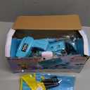 LOYO Kids Toys Tool Set - Pretend Play Construction Toy with Tool Box Kids Tool Belt Electronic Toy Drill Construction Accessories Gift for Toddlers Boys Ages 3 , 4, 5, 6, 7 Years Old (Blue)