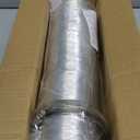 Eastman 8 Foot ArmorFlex Dryer Vent, Flexible Aluminum Duct with Clamps, Semi-Rigid, 69028