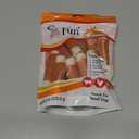GOOD 'N' FUN Triple Flavor Mini Rolls, 8 Ounce, Treat Your Small Dog to a Long-Lasting Rawhide Chews (EXP 03/15/28)