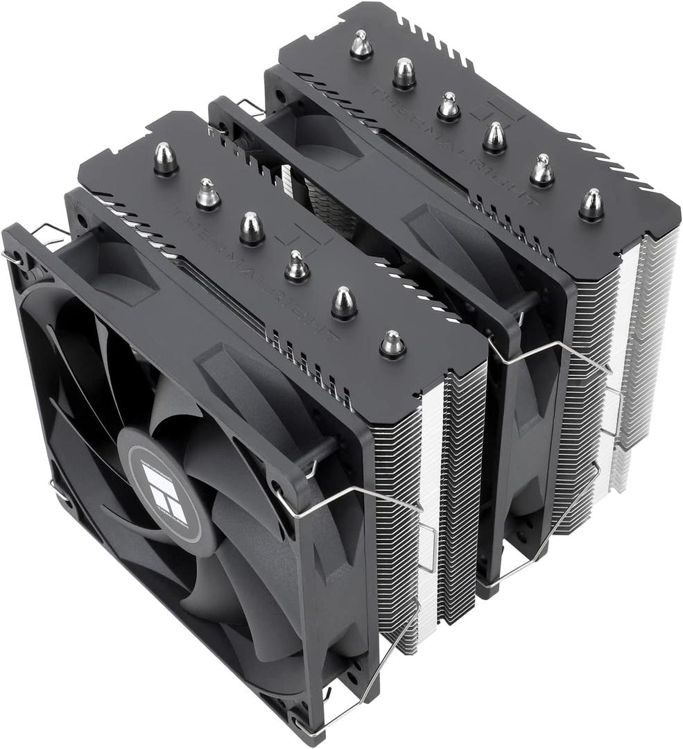 Thermalright Peerless Assassin 120 SE CPU Cooler, 6 Heat Pipes AGHP Technology, Dual 120mm PWM Fans, 1550RPM Speed, for AMD:AM4 AM5/Intel LGA 1700/1150/1151/1200/1851,PC Cooler