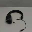 TECKNET Trucker Bluetooth Headset, AI Noise Canceling 70h Wireless Headphones Bluetooth with Microphone & Dongle, ENC Headset with Mute for PC Phone Laptop Office Home, All Day Comfort (Single Over-ear)