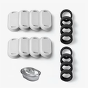 Petlibro Stainless Steel Dog & Cat Water Fountain Replacement Filters, 8 count