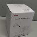 LIDORE Candle Warmer, Candle Warmer Lamp with Timer, Candle Lamp with USB Charger, Gift for Mothers Day Valentines Day Christmas New Year, Home Decor, Aromatherapy Warmer for Yoga, White