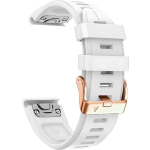 20mm Watch Band for Garmin fenix 5s fenix 6s fenix 7s pro sapphire quickfit 20 bands Replacement for garmin epix 2 42mm standard strap Rose Gold women men